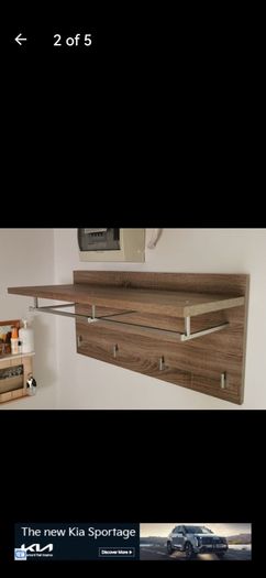 Hall shelf