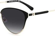 Kate Spade New York Unisex Sunglasses Ianna/G/S , Gold black
