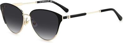 Kate Spade New York Unisex Sunglasses Ianna/G/S , Gold black