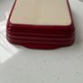 Red Square Oven Dish Image 3