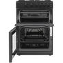 LOGIK LFTG60B22 60 cm Gas Cooker - Black Image 4