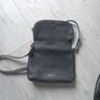 Black Leather Crossbody Bag Image 2