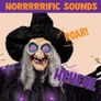 72 Inch Hanging Animated Talking Witch Decoration with Light-up Eyes and sound activation function for Halloween Haunted House Prop Image 4