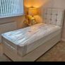 Brand New Stylish single Divan Beds.. Multiple Options Of Headboards. Tufted Memory Foam Mattresses Available. Drawers Storage Available Image 9
