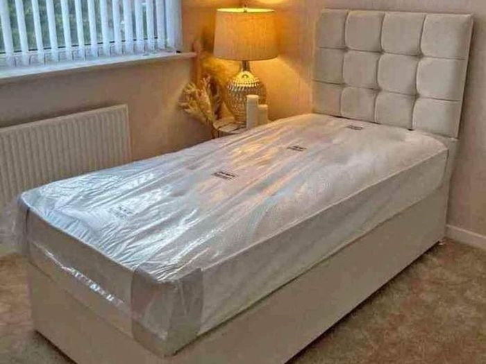 New Double, King And Superking Sizes Divan Beds Instock. Multiple Headboard Designs And Drawers Storage Available