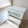 3-drawer chest of drawers IKEA ; white, very spacious, used. Image 4