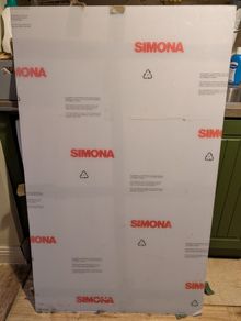Clear perspex sheet