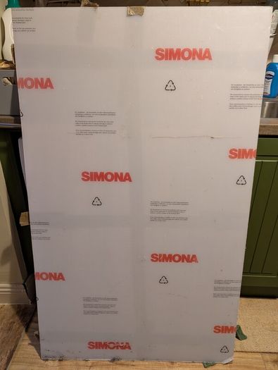 Clear perspex sheet
