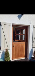 Irish Made Solid Hardwood Cottage Half Doors