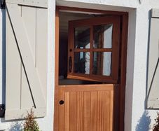 Irish Made Solid Hardwood Cottage Half Doors
