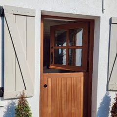 Irish Made Solid Hardwood Cottage Half Doors