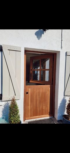 Solid Hardwood Cottage Half Doors
