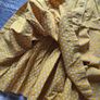 Vintage Style Next Girls Yellow Ditsy Floral Pleated Dress (3-4 Yrs) Image 4