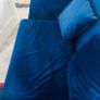 Small velvet sofa sleeper Image 4
