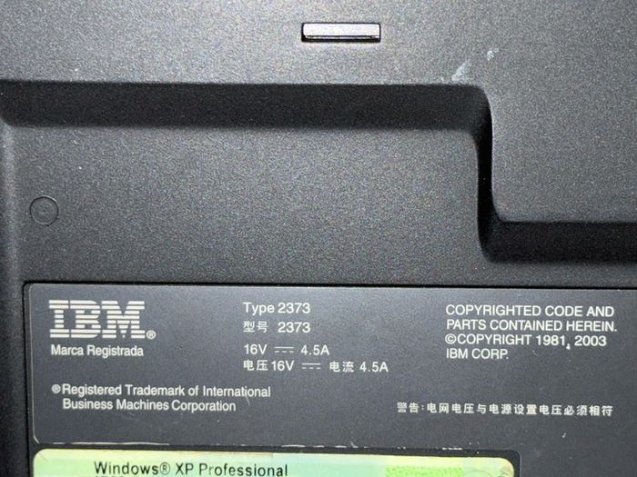 IBM T42 Laptop