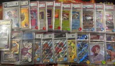 pokemon cards GRADED