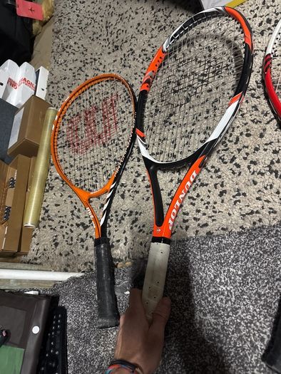 tennis rackets