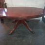 Vintage Coffee Table with Lion Claw Feet Image 7
