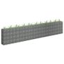 Gabion Raised Bed Galvanised Steel 450x30x90 cm Image 10