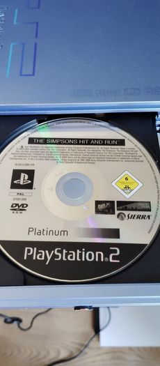 Playstation 2 Ps2 Simpsons Hit and Run Game