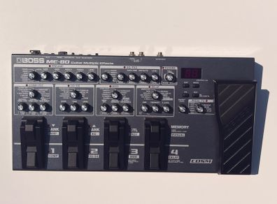 BOSS ME-80 Pedal Board