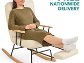 Rocking Recliner Chair with Pull-Out Footrest