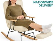 main image for ad Rocking Recliner Chair with Pull-Out Footrest