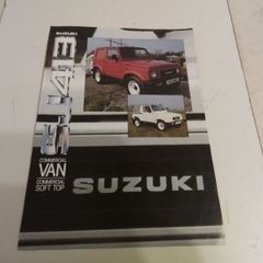 Suzuki SJ 413 Sales brochure.