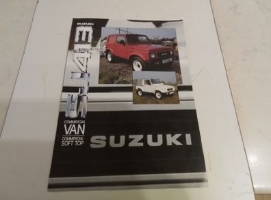 Suzuki SJ 413 Sales brochure.