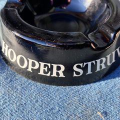 Vintage Hooper Struve glass ashtray
