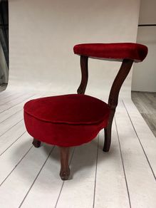 antique nursing chair