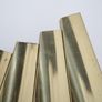 Vintage Abstract Chrome and Brass Wall Sculpture by Curtis Jere, Artisan House, 1985 Image 8