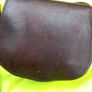 Hand bag /shoulder bag leather bag Leather buckle shoulder strap  Moroccan hand stitched vintage genuine leather bag purse genuine  vintage item great gift present  girls/ladies Image 4