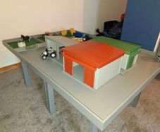 Handmade Wooden Model Farm Table