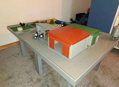 Handmade Wooden Model Farm Table