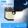 Solar Security Lights Outdoor Super Bright Wireless 178 LED Solar Wall Lights 270 Degree Wide Angle Solar Motion Sensor Lights IP65 Waterproof Outside Solar Powered Flood Lighting for Fence Garden 4 Pack (FREE POSTAGE) Image 2