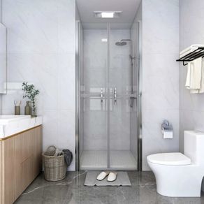 Shower Door Half Frosted ESG 71x190 cm
