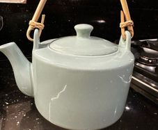 ceramic teapot