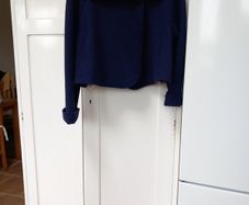 Oska Aubergine Cropped Wool Jacket Size 12(1)