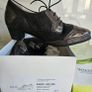 Waldlaufer German leather lacquered asphalt shoes heel 4cm new & boxed size 3 UK & size 3.5 UK SALE need to go Image 7