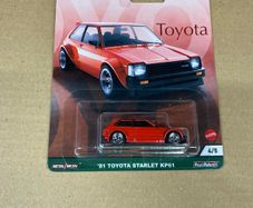 Toyota Starlet Kp61 Hot Wheels
