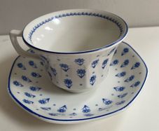 Adams  vintage Daisy pattern cup and saucer