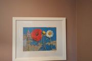 'Wild Flowers on a Blue Boat'
