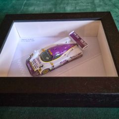 Jaguar XJR12 1990 Le Mans winning 1/43 Scale Model presented in a box style frame