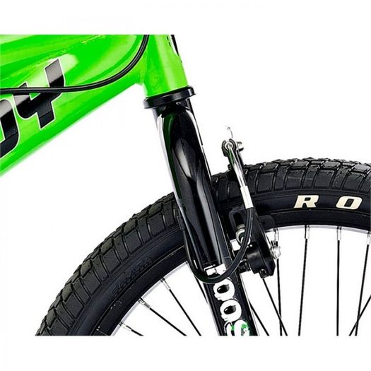 11" Rooster BIG DADDY, 20" Spoked Wheel, Neon Green/Black