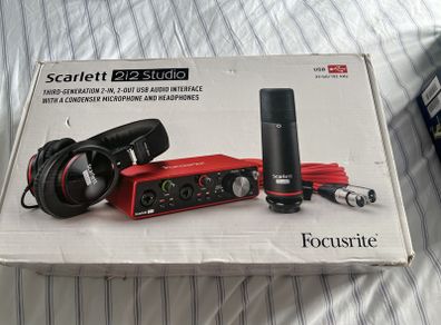 Scarlett 2i2 Studio 3rd Generation