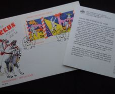 Sweden Stamps : Celebrating 200 Years of Swedish Circus Art , First Day Cover - 1987