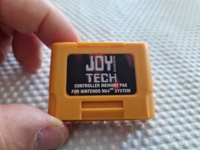 N64 Controller memory pak Joy Tech Nintendo 64 Original