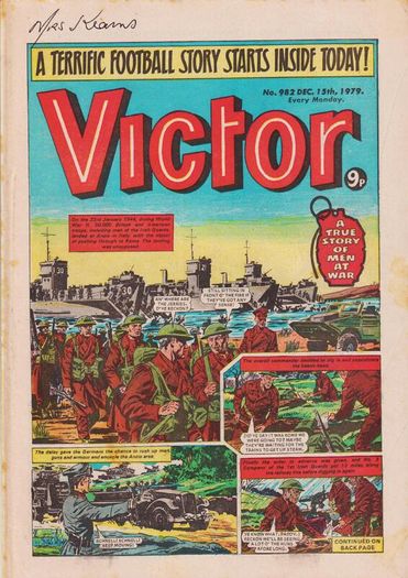 Victor #982 Dec 15th 1979 Dc Thomson Comic