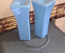 Matching candle stick holders